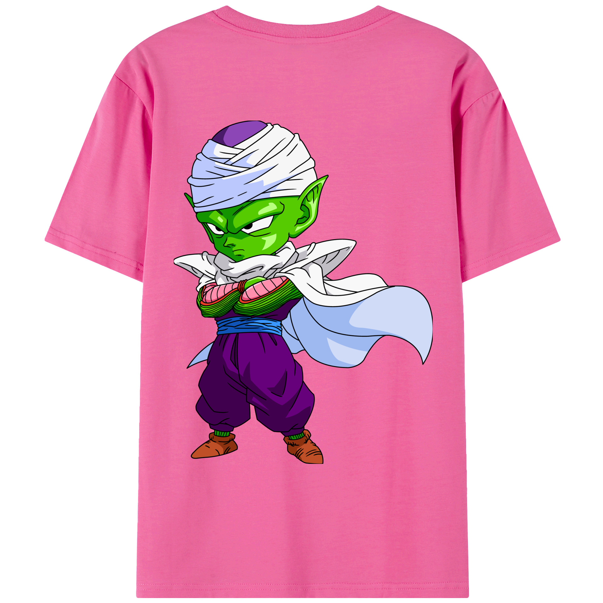 （画像用） ドラゴンボール ピッコロ DRAGON BALL Piccolo レディース半袖Tシャツ(バックプリント)